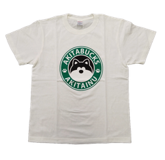 Tシャツ（AKITABUCKS）白🌟秋田限定🌟子ども用（140）
