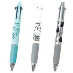 【1本】限定 ミッフィー miffy ジェットストリーム4＆1 シャープペンシル + 4色ボールペン 0.5mm EB434PG EB434WH EB434SV クツワ 多機能 2025年7月 複合筆記具