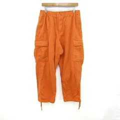 エクストララージ カーゴパンツ コットン100% ブランド ボトムス メンズ Lサイズ オレンジ系 XLARGE 【中古】