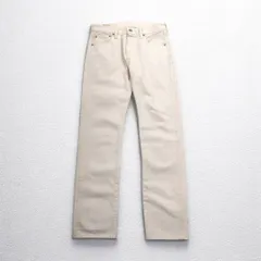 Levi's PREMIUM ビッグE 501 ホワイト デニムパンツ M 生成り ボタンフライ 00501-3279