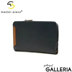 【正規取扱店】 マスターピース 財布 メンズ レディース 二つ折り master-piece 二つ折 2つ折り ブランド 本革 日本製 大人 シンプル レザー 小銭入れ Notch ミドルファスナーウォレット 223051のサムネイル