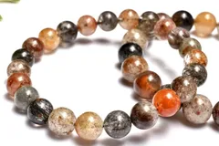 満杯内包◇マルチカラー ガーデンクォーツ　9.5mm　ブレスレット 1個売り パワーストーン 天然石 _BG5841-95