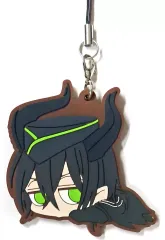 【中古】ストラップ マレウス・ドラコニア 「ディズニー ツイステッドワンダーランド ラバーストラップコレクション だる～ん 寮服 vol.3」