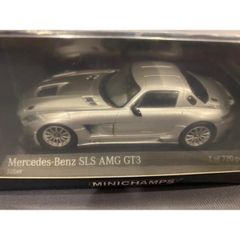 Mercedes-Benz SLS AMG GT3 2011 色：Silver メーカー：ミニチャンプス 新品未使用 1/43ミニカー