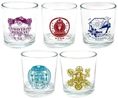 【中古】グラス 全5種セット ヒストリーグラス 「一番くじ 鬼滅の刃 ～繋いだ軌跡～」 F賞