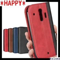 らくらくスマートフォン me F-01L ケース doo らくらくスマートフォン F-42A ケース F01L F42A 通用 カバー fujitsu 手帳型 カバー 財布 適用 case 内蔵マグネット 携帯カバー カードポケット スタ トロ レッド 330