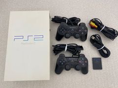 PlayStation 2 (SCPH-50000)　本体　ホワイト　動作品　コントローラー２点