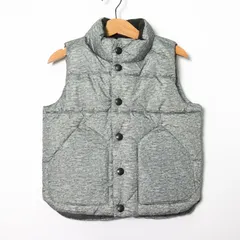 ギャップ ダウンベスト 中綿入り アウター キッズ 男の子用 100サイズ グレー GAP 【中古】