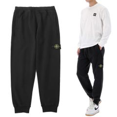 19 STONE ISLAND ストーンアイランド 811560920 V0029 ブラック スウェットパンツ size M