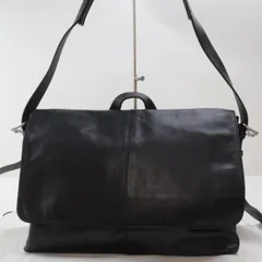 COACH コーチ メッセンジャーバッグ オールレザー 黒 A4収納