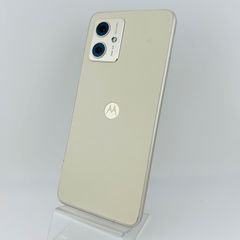 バッテリー良好  moto g64y 5G 128GB バニラクリーム SIMフリー(simロック解除済) 白ロム 中古 本体 動作確認済  【最短送料無料】G2-054