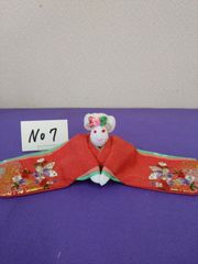 刺繍着物うさぎNO7
