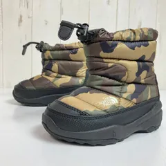 【Kid's 14.0cm グリーン系】 The North Face ( ザ・ノースフェイス ) トドラー ヌプシ ブーティー II  Toddler Nuptse Bootie II 化繊ダウン NFJ51583 Asian Kid's プリマロフ