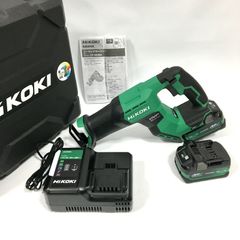 HiKOKI ハイコーキ コードレスセーバソー CR36DMA(2XPZ)  フルセット 36V マルチボルト 130ｍｍ レシプロソー 切断機 電動工具 美品 △ DW3312