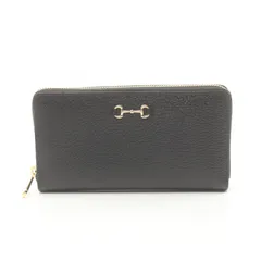 GUCCI グッチ  ホースビット ラウンド長財布