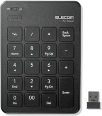 TK-TDP019BK エレコム テンキー ワイヤレス(レシーバー付属) パンタグラフ 薄型 ブラック 数量限定　 配送種別：MR