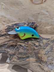 フラットサイドクランク　ハンドメイド　　バルサ材