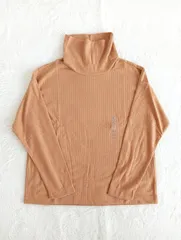 【新品未使用】　UNIQLO　ユニクロ　ヒートテックフリースリブオフタートルネックT