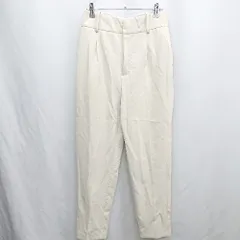 ◇ ⊇ ZARA ザラ イージーパンツ サイズM ベージュ系 レディース E  【1410290045787】