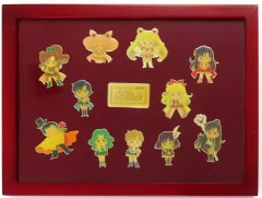 【中古】バッジ・ピンズ 集合 ピンズセット 「美少女戦士セーラームーン ミュージカル」 10周年記念限定グッズ