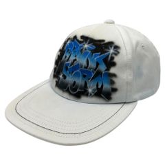 MASU(エムエーエスユー) ×NOZOMI KUROKAWA BRAINSTORM GRAFFITI CAP ノゾミ クロカワ ブレインストーム グラフィック キャップ MMSS-OJ0723 FREE ホワイト×ブルー
