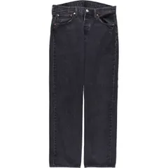 古着 リーバイス Levi's 501 ブラックデニム ストレートデニムパンツ メンズw33相当/eaa553399