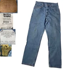 00sリーバイス550W33 L 32股下81アメリカ製生地YKK USA