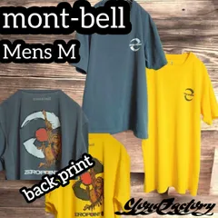 モンベル ウイックロンTシャツ オランウータン メンズM シャドウ 新品 タグ付き 袋入り