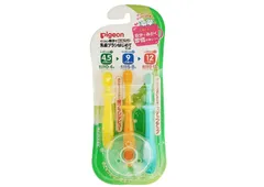 【新品・未使用】 ピジョン 乳歯ブラシ はじめてセット  マルチカラー 3個セット