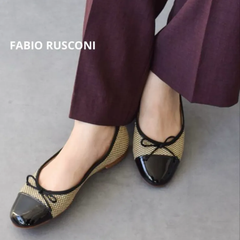 FABIO RUSCONI バレエシューズ パンプス 夏 上品 35