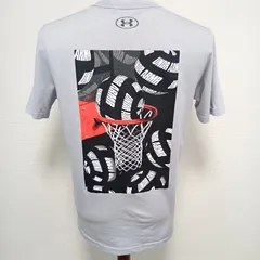 UNDER ARMOR アンダーアーマー　Tシャツ サイズS グレー　海外古着　バスケットボール