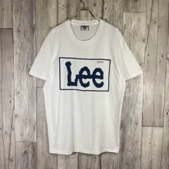 OLD Lee 90s リー 米国製 デカロゴ プリント 半袖 Tシャツ L