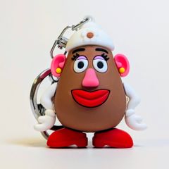 역가가격 [ 미스터 감자 헤드 / 미세스 감자 헤드 ( Mr. Potato Head / Mrs.Potato Head ) 토이 스토리 ] 3D Rubber KeyHolder / 단품 〚 아메리칸 잡화 아메토이 〛
