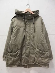 w closet ダブルクローゼット モッズコート ボアライナー ミリタリー カーキ サイズF ※ファー欠品
