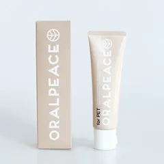 【新品】【1点販売】ORALPEACE[オーラルピース] Oralcare Gel for PET [ペット用歯みがき粉 ミント 口腔ケア 口臭 歯石 オーガニック 日本製]のサムネイル