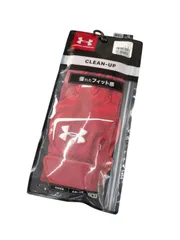 アンダーアーマー◆野球 バッティンググローブ UA クリーンアップ VIII レッド L