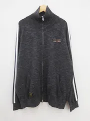 glamb ジャージジャケット 赤/ホワイト CAMBIO（カンビオ）の「GB17SP-KNT06-Smoke beats jersey
