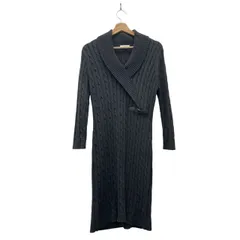 CalvinKlein カルバンクライン ニット ワンピース グレー Lサイズ