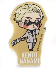 【中古】バッジ・ピンズ 七海建人 「劇場版 呪術廻戦 0 カフェ アクリルバッジ」