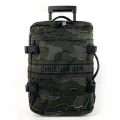 Christian Dior クリスチャンディオール ナイロンスーツケース 中古・古着通販】Christian Dior (クリスチャン ディオール