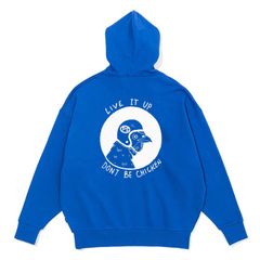 POLER（ポーラー） CHICKEN HOOD PARKA （ブルー) パーカー Mサイズ