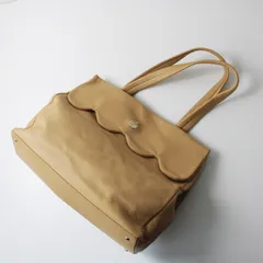 franche lippee フランシュリッペ スカラップ トートバッグ/ベージュ【2400013225823】のサムネイル