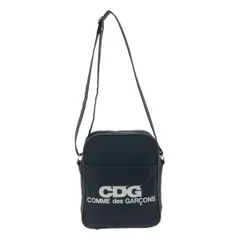 CDG by Comme des Garcons. / シーディージー コムデギャルソン | ナイロン ロゴ ショルダーバッグ | ブラック | メンズ