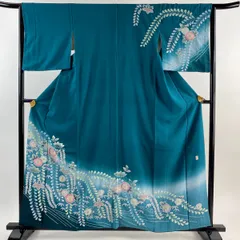 【新品未使用・仕立上・正絹】訪問着－３＜作家物・鈴乃屋誂＞丈１６５㎝　裄６７ｃｍ 新品未使用・仕立上・正絹】訪問着－3＜作家物・鈴乃屋誂＞丈