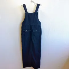 美品⭐️ グレイル GRL サロペット デニム オールインワン 大きめ オーバーサイズ ロゴボタン つなぎ 胸ポケット 金具 ノースリーブ スリット Gio アートデコ株式会社 カジュアル ナチュラル Iライン タイト スタイリッシュ 通気性 ウォッシュ