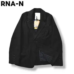 【新品】 RNA-N アールエヌエーエヌ ウールブレンド くるみボタン ジャケット M ブラック レディース ♪