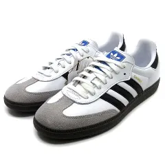 未使用品 アディダス adidas サンバ SANBA OG スニーカー B75806 ホワイト ブラック 白 黒 27.5cm