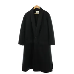 ザ リラクス THE RERACS SHAWL COLLAR COAT コート ロング ウール F 紺 ネイビー /AT ■OSのサムネイル