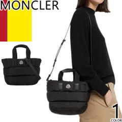 モンクレール MONCLER バッグ トートバッグ ショルダーバッグ キャラドック CARADOC レディース メンズ 2025年春夏新作 撥水 ナイロン メタルロゴ 斜めがけ 大人 軽量 小さめ ブランド ファスナー付き 黒 ブラック