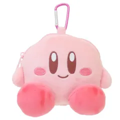 星のカービィ マスコットポーチ カラビナ付きぬいぐるみファスナーマスコット ティーズファクトリー 小物入れ キャラクター グッズ 